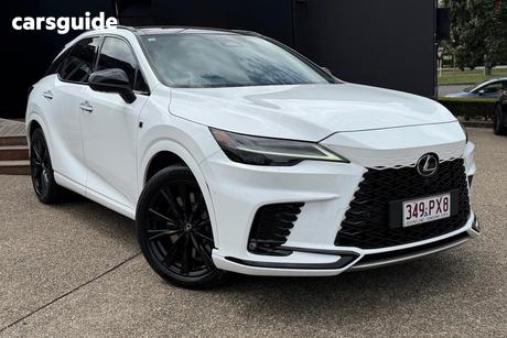 White 2023 Lexus RX500H Wagon F Sport Performance Hybrid