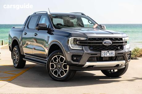 Grey 2025 Ford Ranger Double Cab Pick Up Wildtrak 2.0 (4X4)
