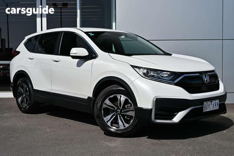 White 2021 Honda CR-V Wagon Vti (2Wd) 5 Seats