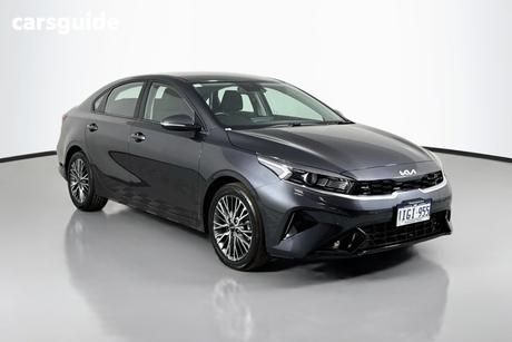 Grey 2024 Kia Cerato Sedan Sport
