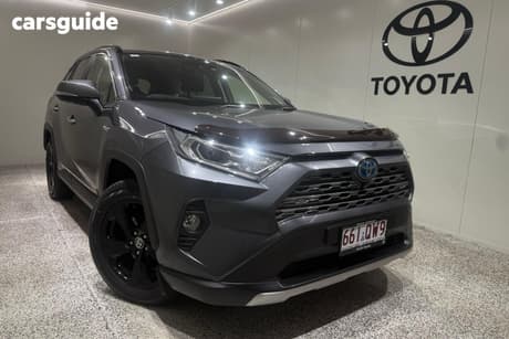 Grey 2021 Toyota RAV4 Wagon Cruiser (2Wd) Hybrid