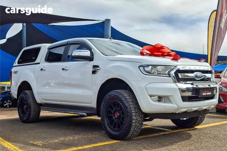White 2017 Ford Ranger Dual Cab Utility Xlt 3.2 (4X4)