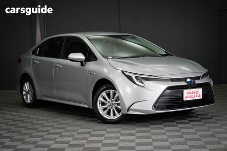 Silver 2025 Toyota Corolla Sedan Ascent Sport Hev