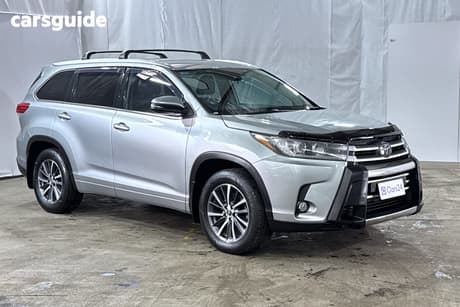 Silver 2018 Toyota Kluger Wagon Gxl (4X4)