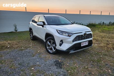 White 2021 Toyota RAV4 Wagon Gxl (2Wd)