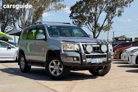 Silver 2006 Toyota Landcruiser Prado Wagon Gxl (4X4)
