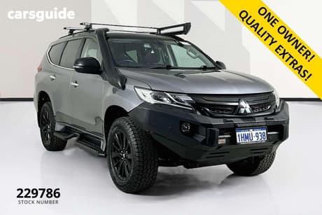 Grey 2019 Mitsubishi Pajero Sport Wagon Black Edition (4X4) 7 Seat