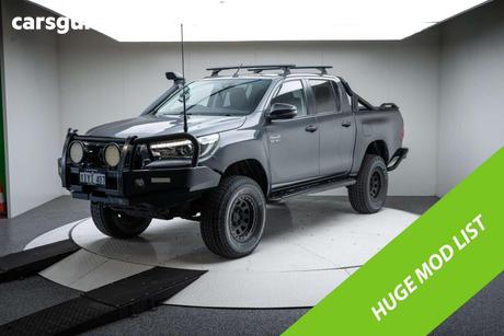 Grey 2019 Toyota Hilux Double Cab Pick Up Sr5 (4X4)