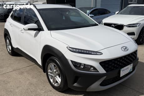 White 2022 Hyundai Kona Wagon (Fwd)