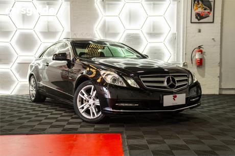 Black 2012 Mercedes-Benz E250 Coupe Elegance B.E