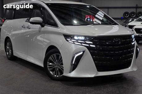 White 2024 Toyota Alphard OtherCar HYBRID