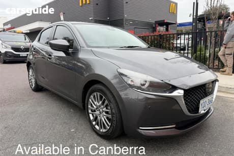 Grey 2022 Mazda 2 Hatchback G15 Gt