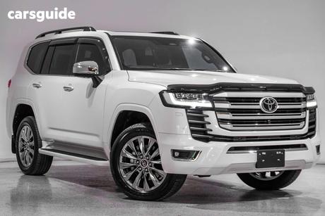 White 2026 Toyota Landcruiser Wagon Lc300 Sahara Zx (4X4)