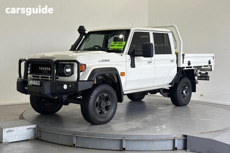 White 2024 Toyota Landcruiser Cab Chassis Lc79 Gxl