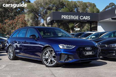 Blue 2024 Audi A4 Wagon Avant 45 Tfsi Quat S Line Mhev