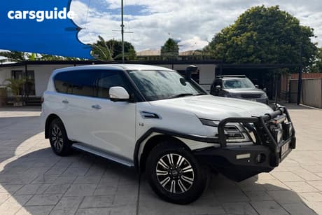 White 2023 Nissan Patrol Wagon Ti (4X4)