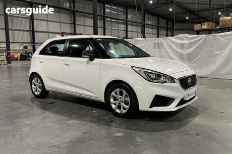 White 2022 MG MG3 Hatchback Core