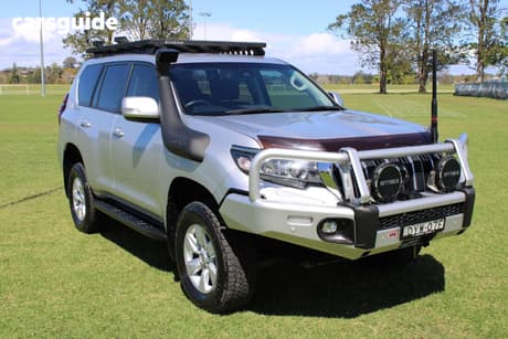Silver 2018 Toyota Landcruiser Prado Wagon Gxl (Prem Int) (4X4)