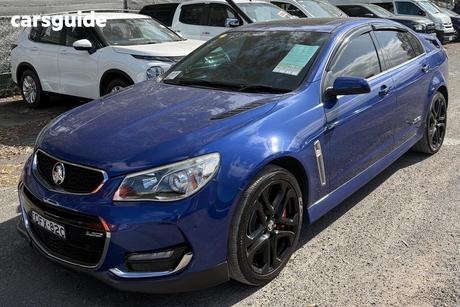 Blue 2016 Holden Commodore Sedan Ss-V Redline