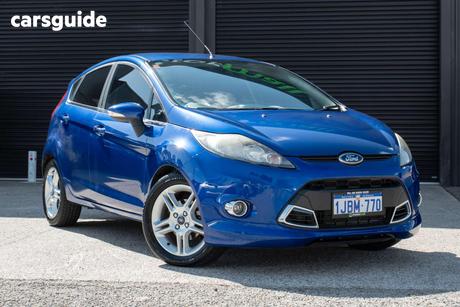 Blue 2013 Ford Fiesta Hatchback Zetec