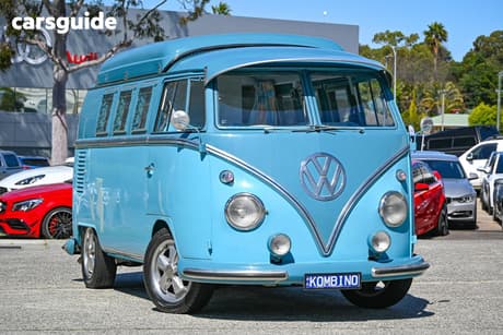 Blue 1967 Volkswagen Kombi Transporter Commercial KOMBI