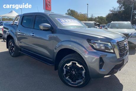 Grey 2022 Nissan Navara Dual Cab Pick-up St-X (4X4) Non-Lfi