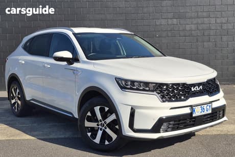White 2022 Kia Sorento Wagon Sport+ 7 Seat