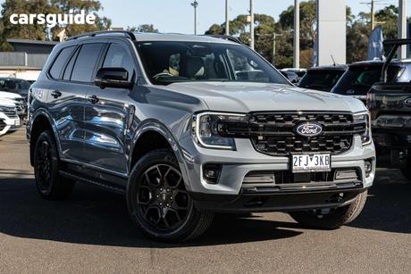 Grey 2026 Ford Everest Wagon Sport (4Wd)