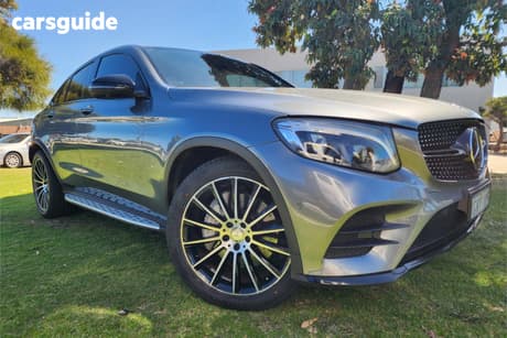 Grey 2016 Mercedes-Benz GLC250 Coupe 250