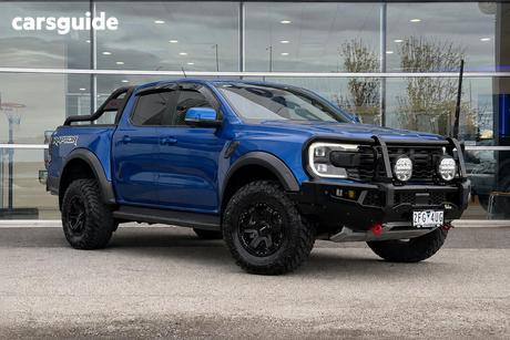Blue 2024 Ford Ranger Double Cab Pick Up Raptor 3.0 (4X4)