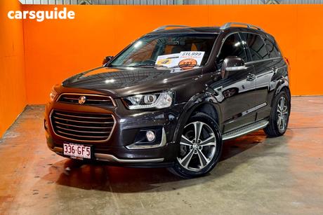 Black 2017 Holden Captiva Wagon 7 Ltz (Awd)