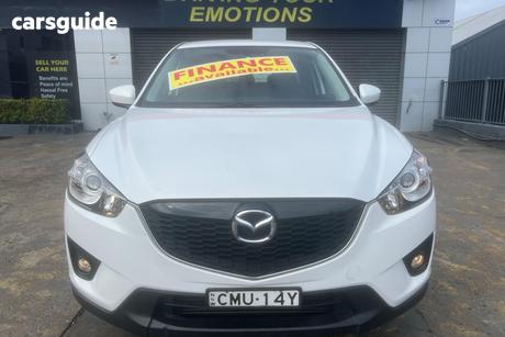 White 2013 Mazda CX-5 Wagon Maxx Sport (4X4)