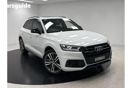 White 2019 Audi Q5 Wagon 40 Tdi Quattro Sport