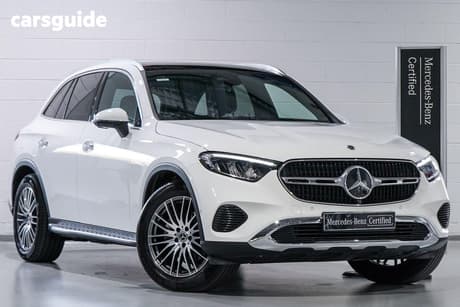 White 2025 Mercedes-Benz GLC300 Wagon 4Matic Avantgarde