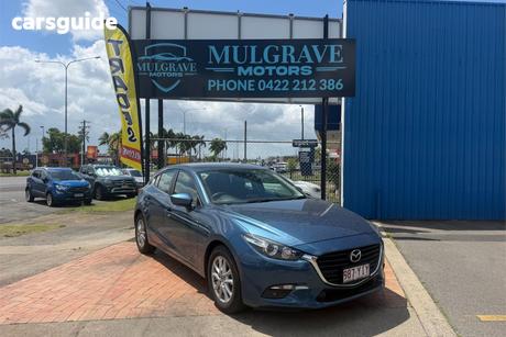 Blue 2018 Mazda 3 Hatchback Maxx Sport