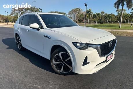 White 2023 Mazda CX-60 Wagon D50E Azami Hybrid