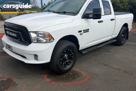 White 2021 RAM 1500 Coach Express