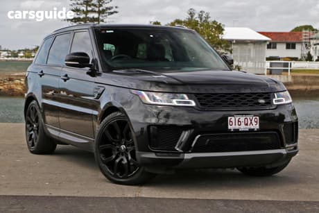 Black 2019 Land Rover Range Rover Sport Wagon Sdv6 Se (183Kw)