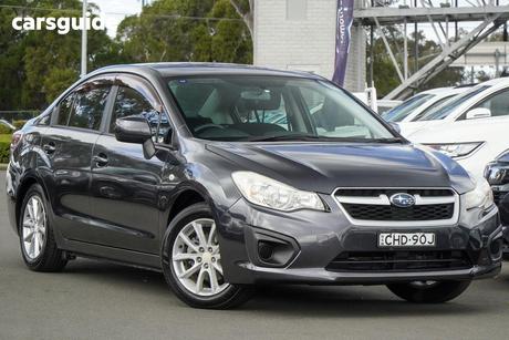 Grey 2012 Subaru Impreza Sedan 2.0I (Awd)