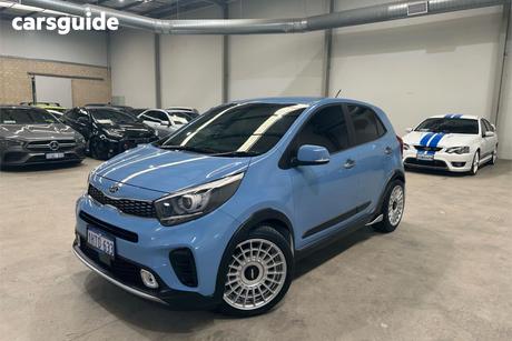 Blue 2019 Kia Picanto Hatchback X-Line