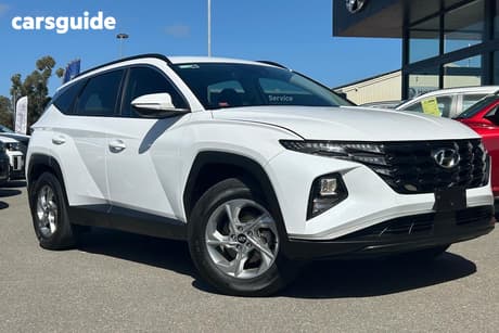 White 2023 Hyundai Tucson Wagon (Fwd)