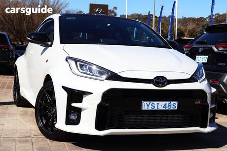 White 2021 Toyota GR Yaris Hatchback Rallye