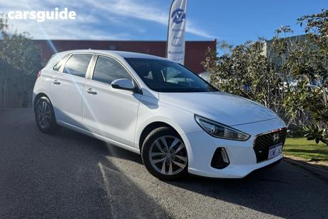 White 2018 Hyundai I30 Hatch ACTIVE