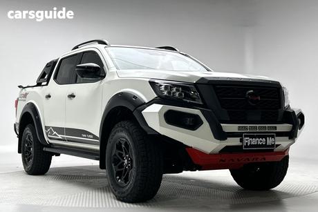 White 2023 Nissan Navara Dual Cab Pick-up Pro-4X Warrior (4X4)