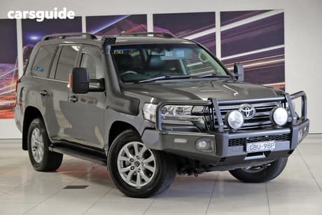 Grey 2016 Toyota Landcruiser Wagon Vx (4X4)