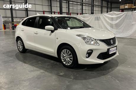 White 2022 Suzuki Baleno Hatch GL F