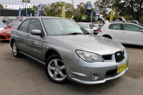 Grey 2007 Subaru Impreza Sedan 2.0I (Awd)