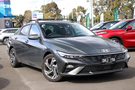Grey 2024 Hyundai I30 Sedan Elite