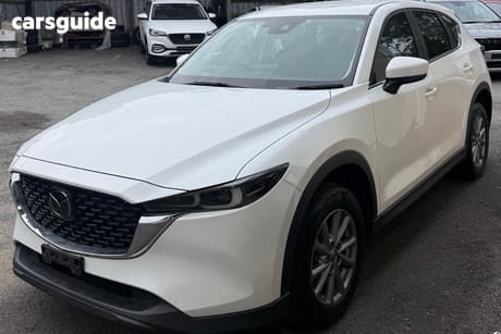 White 2022 Mazda CX-5 Wagon Maxx Sport (Awd)