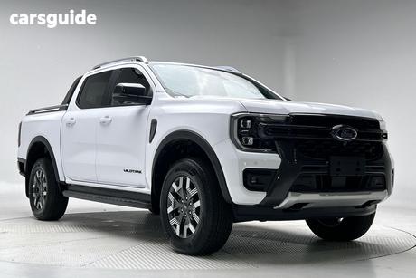White 2025 Ford Ranger Double Cab Pick Up Phev Wildtrak (4X4)